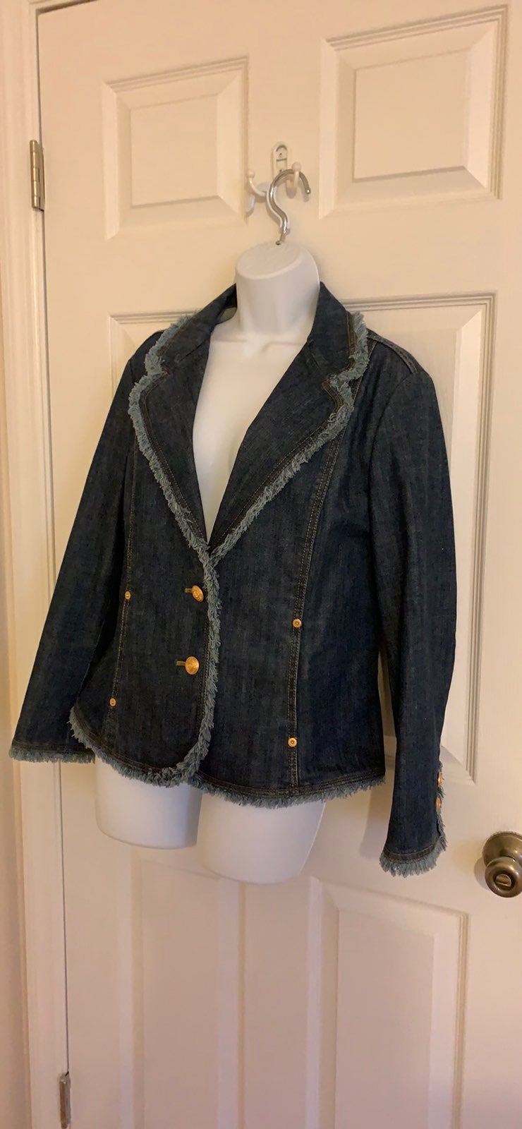 St. John Sport Jean Jacket/Blazer M