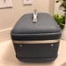 Vintage American Tourister Tiara Train Case Blue Makeup Carry On Luggage