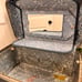Vintage American Tourister Tiara Train Case Blue Makeup Carry On Luggage