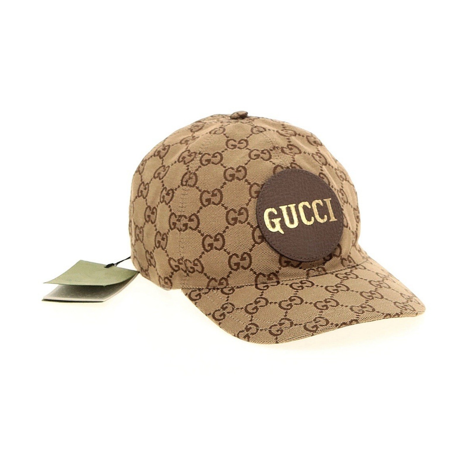 NWT Authentic GUCCI Baseball Cap Full GG Pattern XXL 61 CM Dust Cover