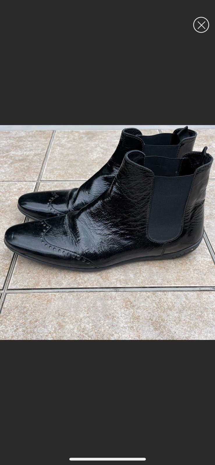 Moschino black boots