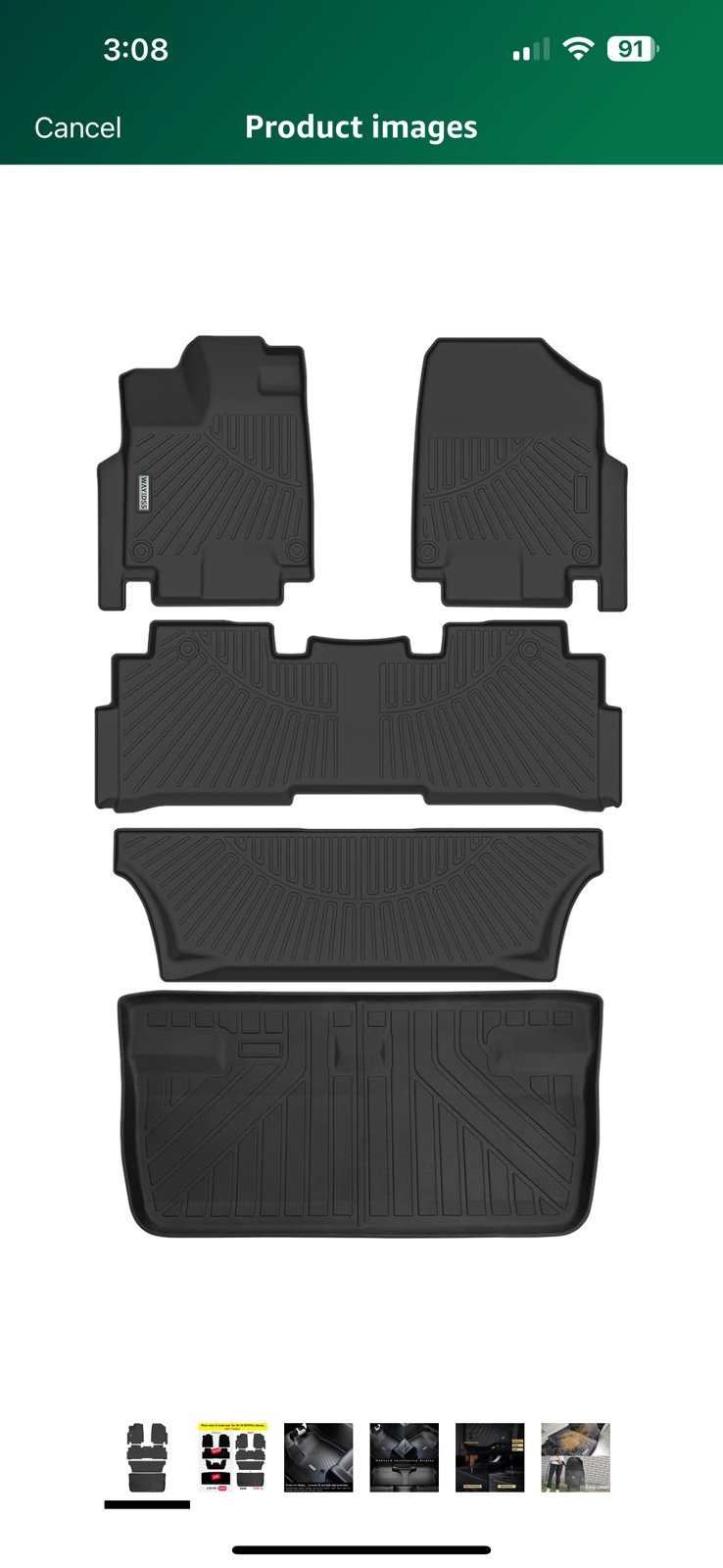 Custom Floor Mats for Honda Odyssey