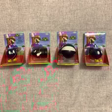 Super Mario Explosive Characters - set of 4 - Rare