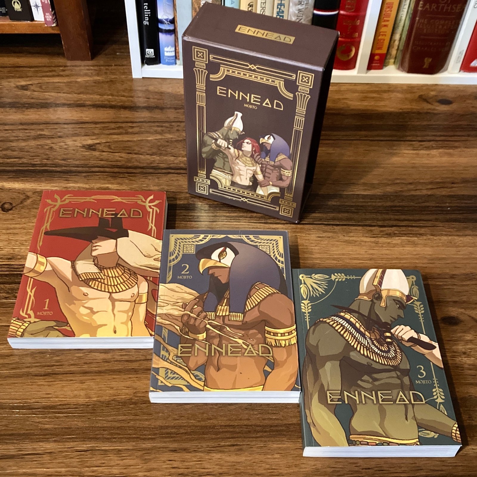 Ennead 1-3 box set by Mojito (Seoul Media Comics, 2020) Korean language ed.