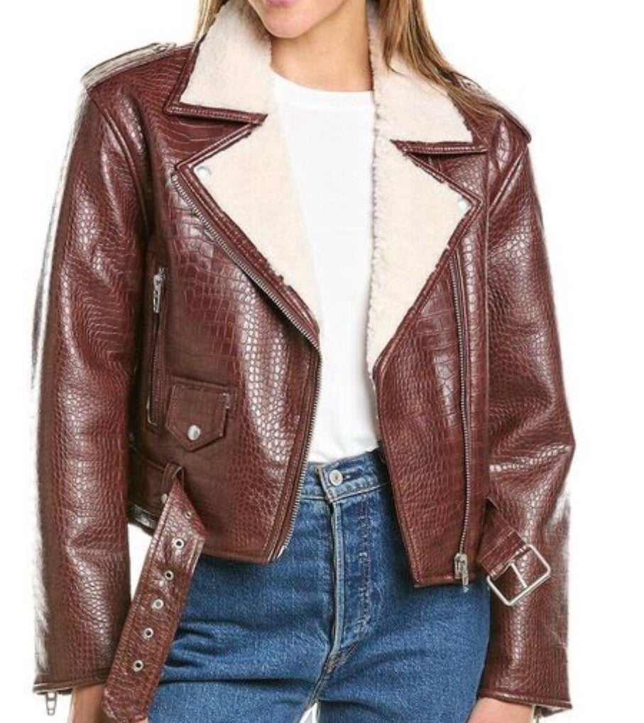 BLANKNYC Brown Moto Jacket