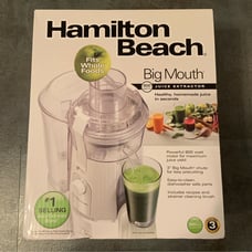 Hamilton Beach Big Mouth Juice Extractor