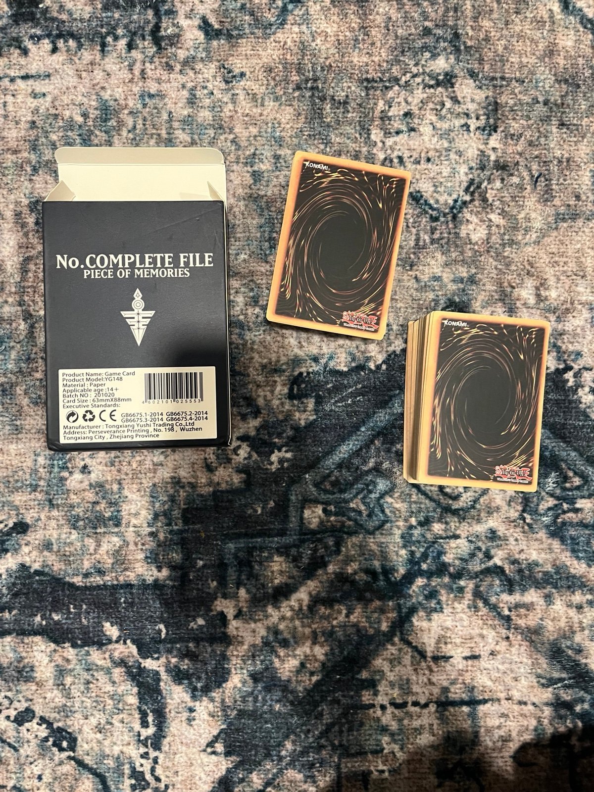 Yu-Gi-Oh!' TCG No.COMPLETE FILE PIECE OF MEMORIES Set