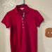 Burberry Brit Red Polo Shirt M