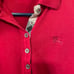 Burberry Brit Red Polo Shirt M