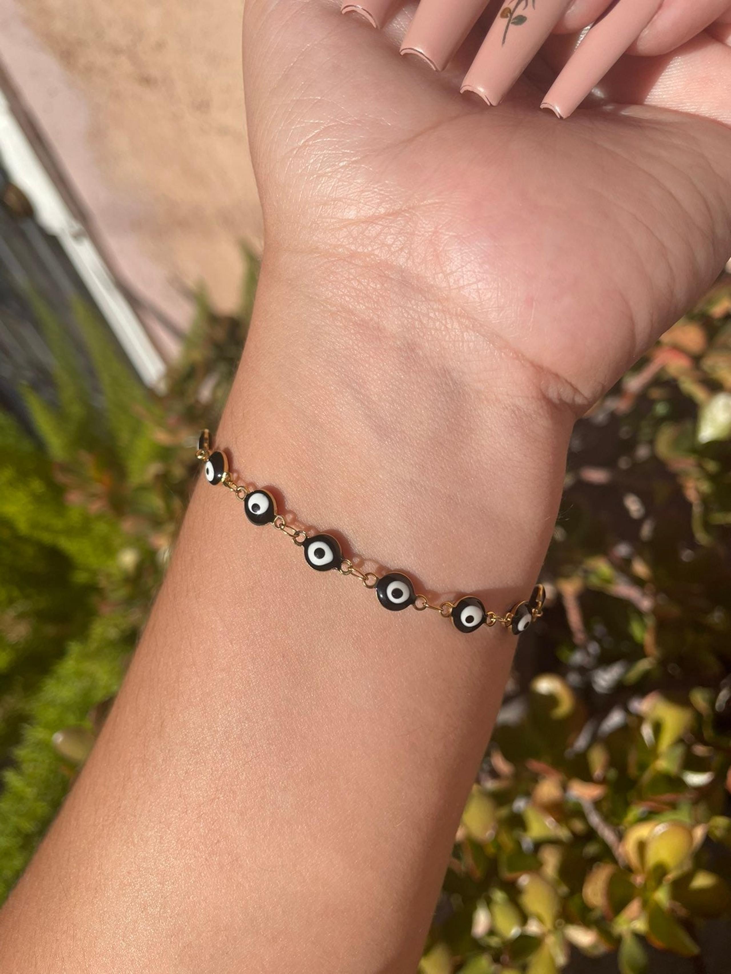 Evil Eye Hook Bracelet