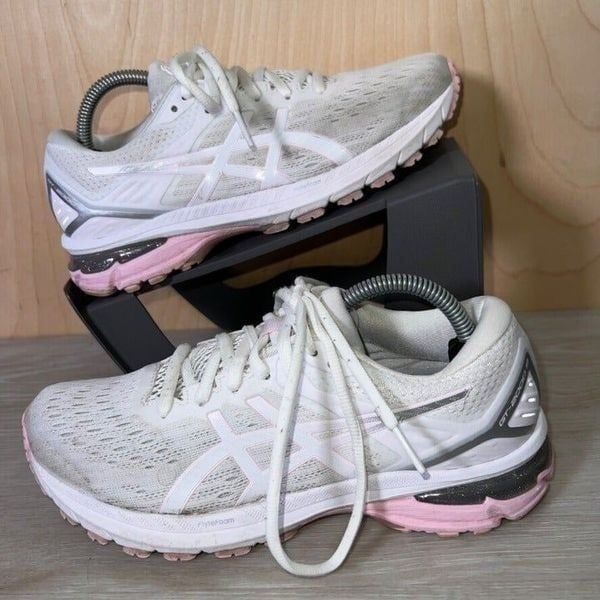 Asics GT-2000 v9 White / Pink 1012A859-100 Women's 6.5