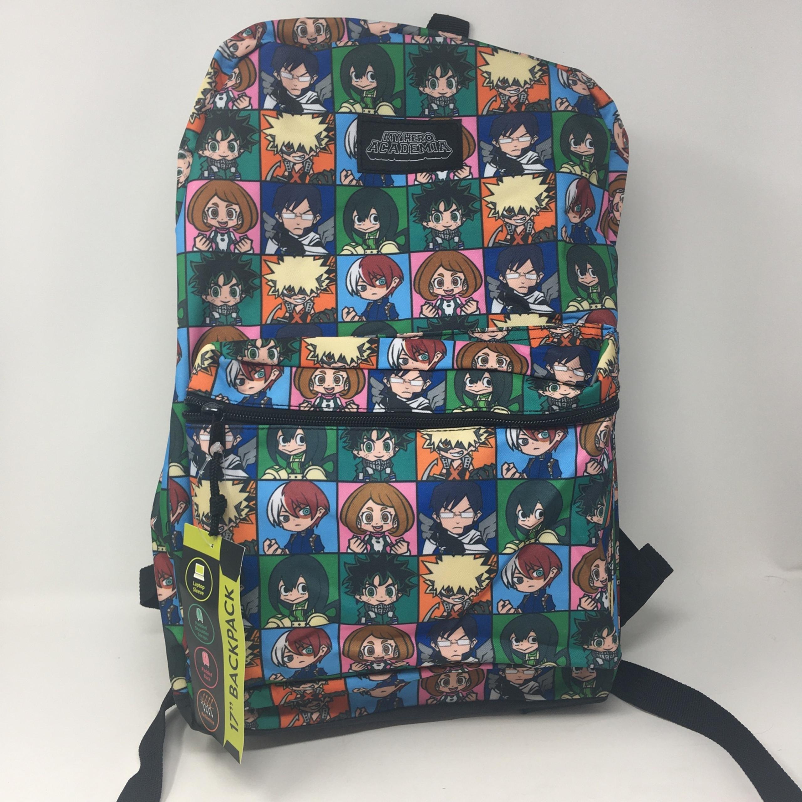 My Hero Academia 17” Backpack by Bioworld