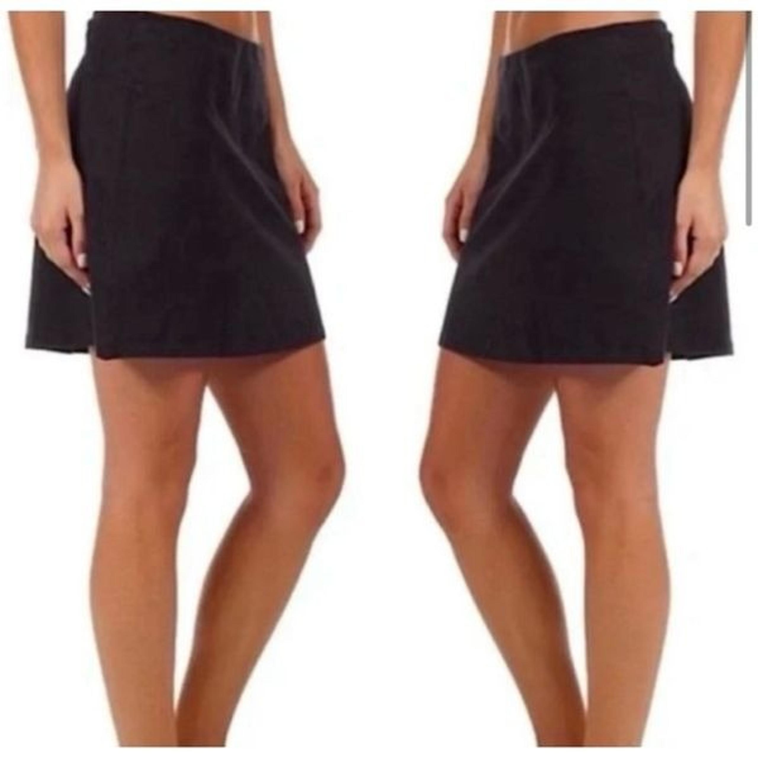 Patagonia Women’s 10 Duway Skort Black Water Repellent Tennis Stretch Activewear