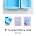 3” Deep Arch Block Mold
