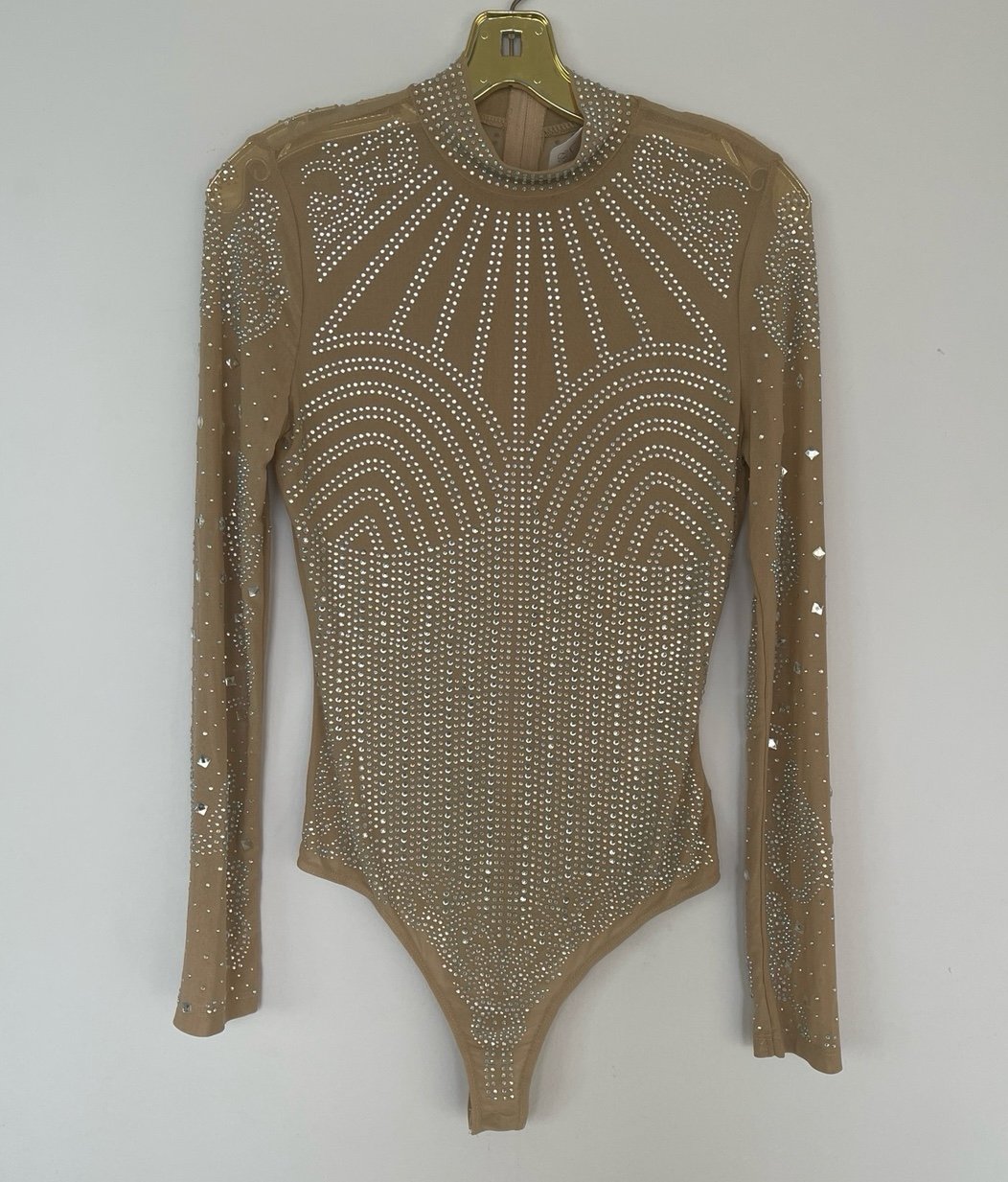 Rhinestones Bodysuit