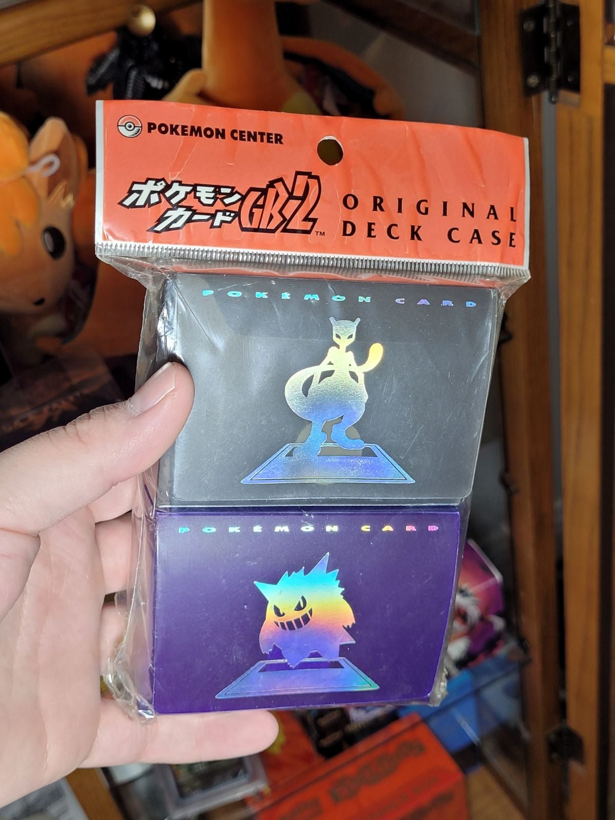 Pokemon GB2 Gengar And Mewtwo Deck Boxes Sealed!