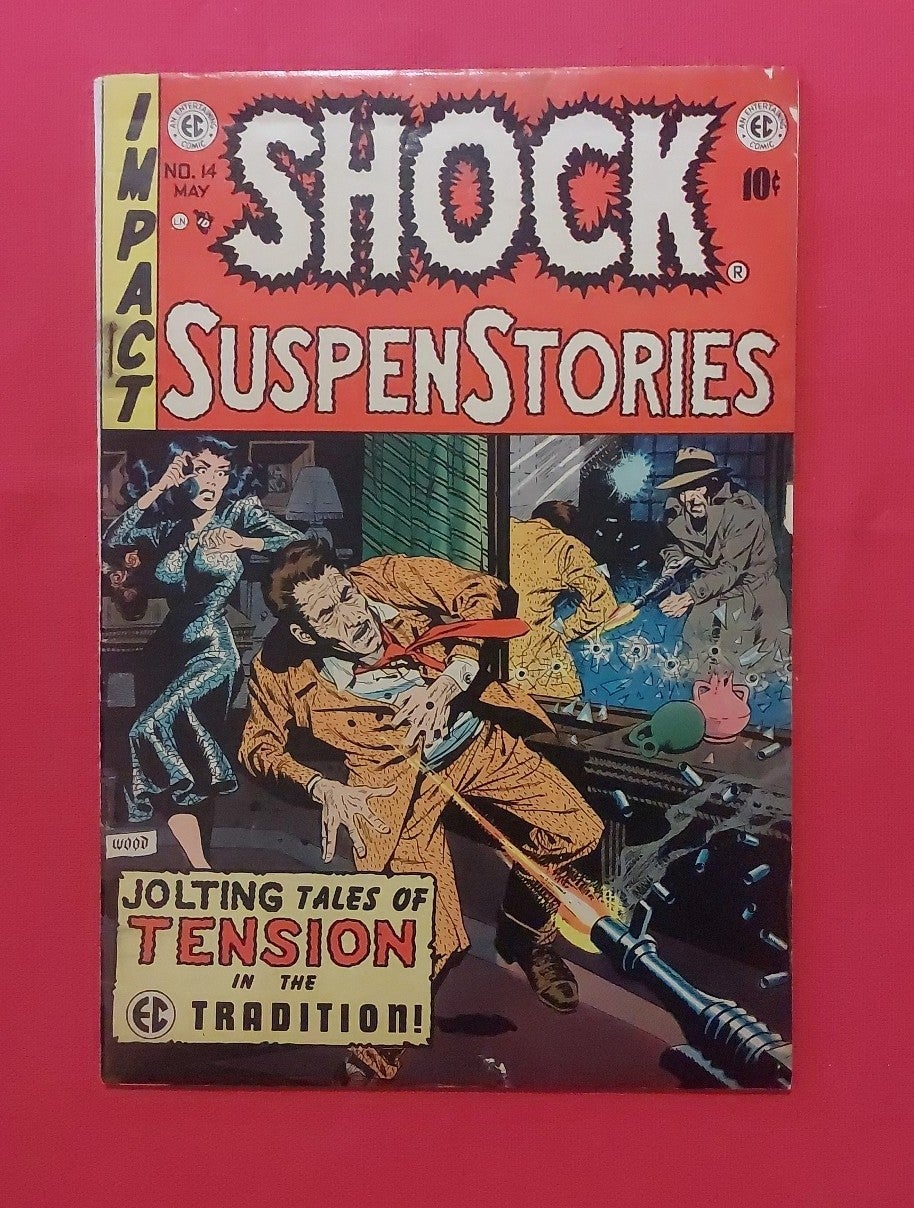 SHOCK SUSPENSTORIES # 14 (1954) GOLDEN AGE GOODNESS... L@@K !!!