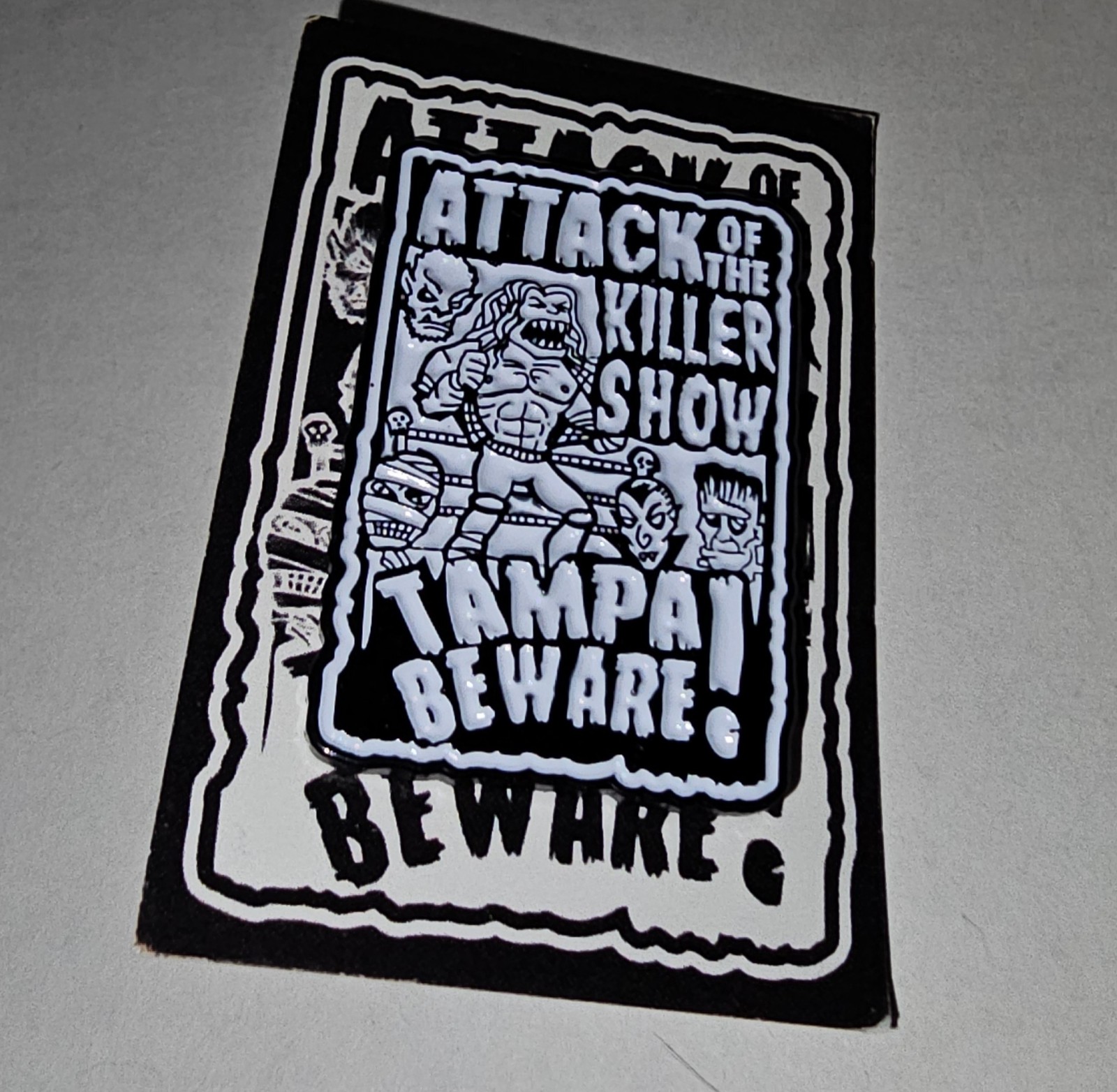 Dolph Ziggler Comedy Tour Pin Canceled Show Rare