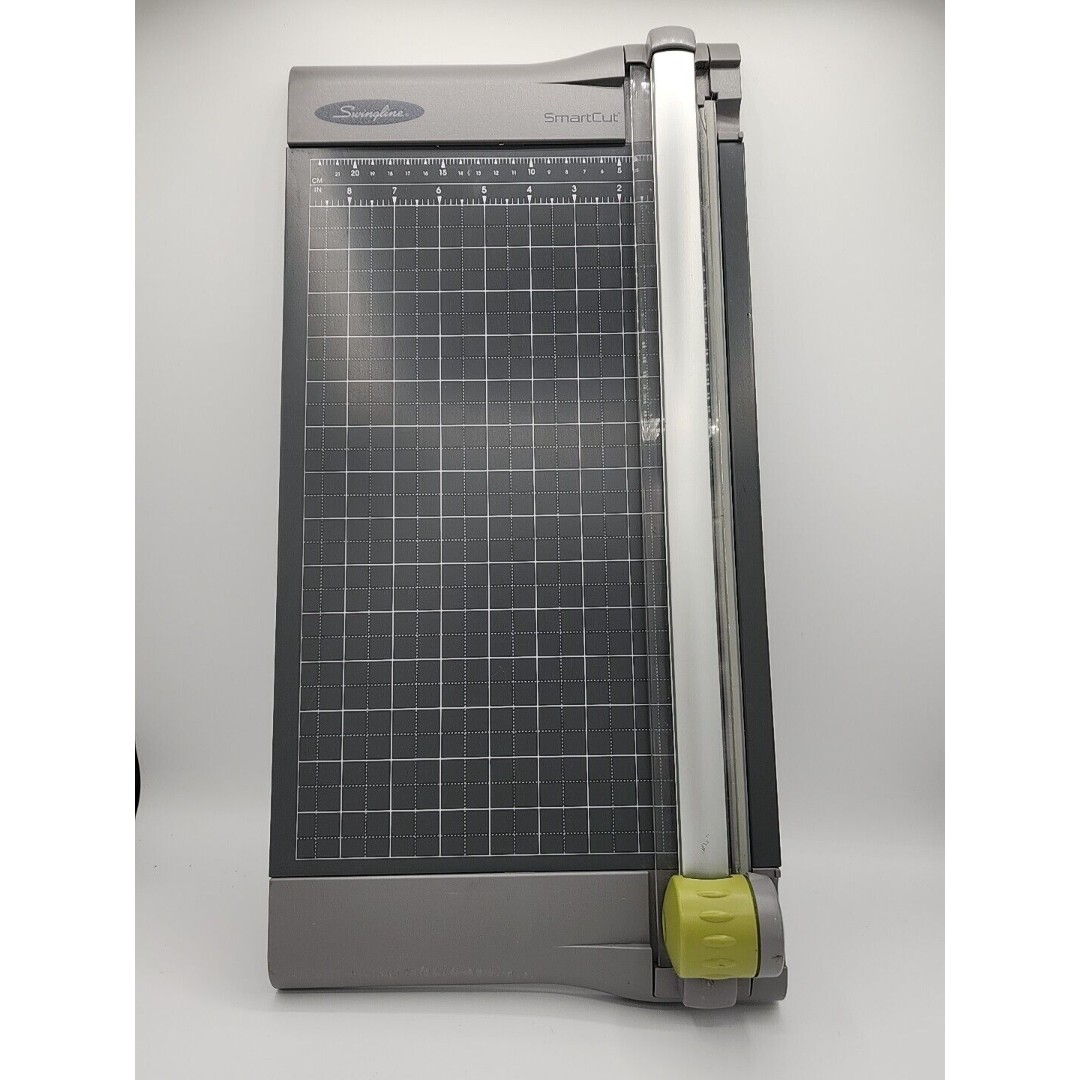 Swingline SmartCut Dial-A-Blade Plus Rotary Trimmer, 4-in-1 Blade, 12 Length