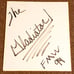 Mike Awesome The Gladiator Autograph ECW