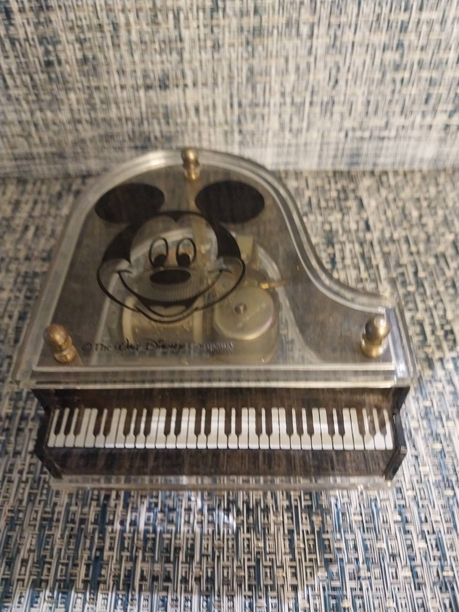 Mickey Mouse piano music box