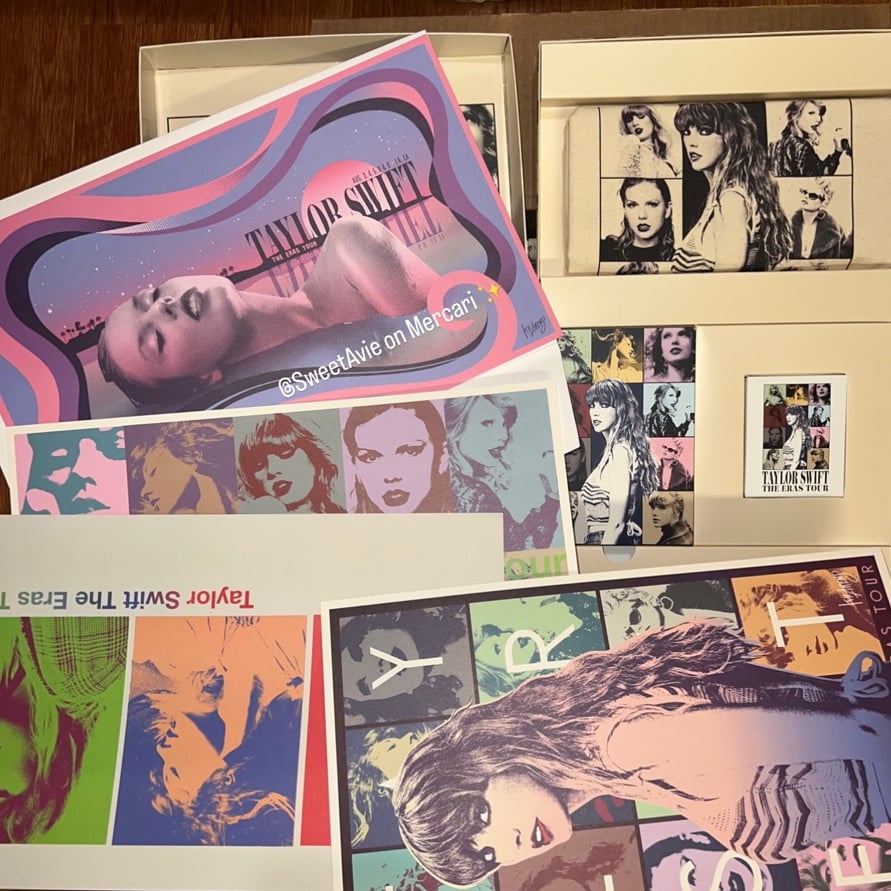 Taylor Swift VIP Eras Tour Merch Package 2023