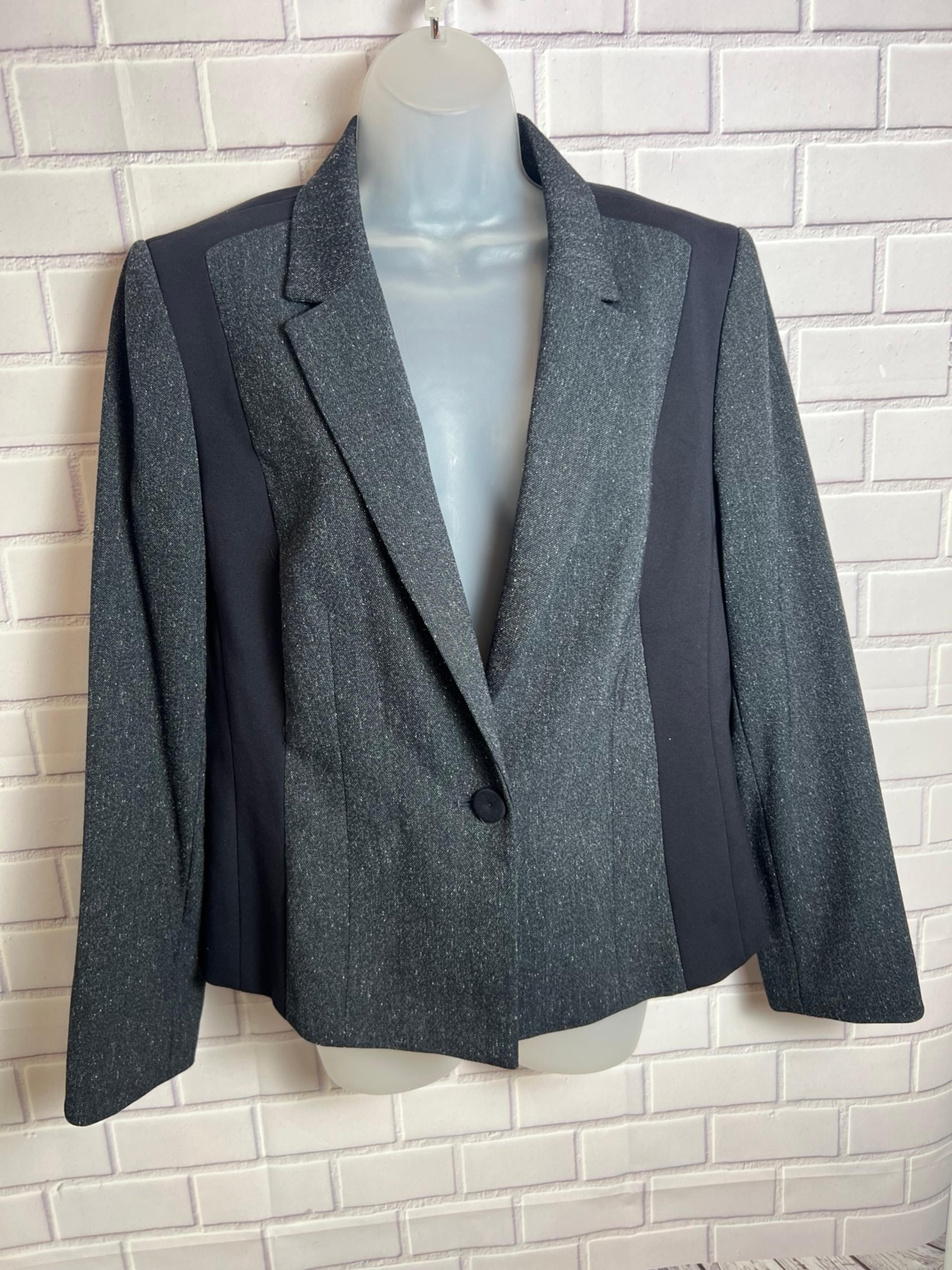 ANTONIO MELANI Women's blue and Gray Blazer/size 14