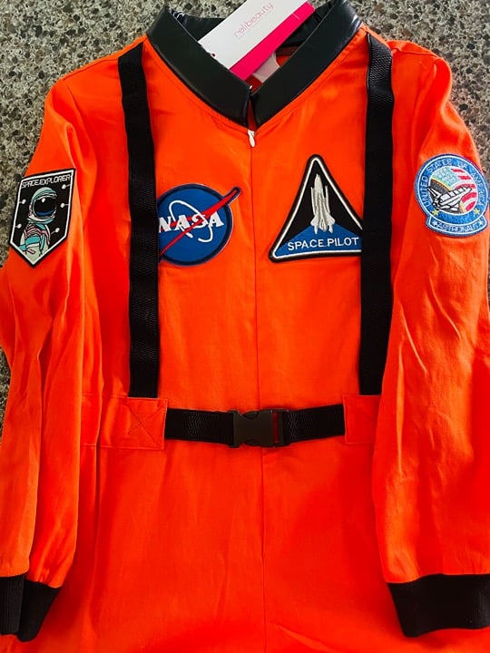 Astronaut Costume with Patches size 10