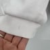 Gymshark White Long-Sleeve Crew Neck Athletic Sweatshirt Small