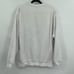 Gymshark White Long-Sleeve Crew Neck Athletic Sweatshirt Small