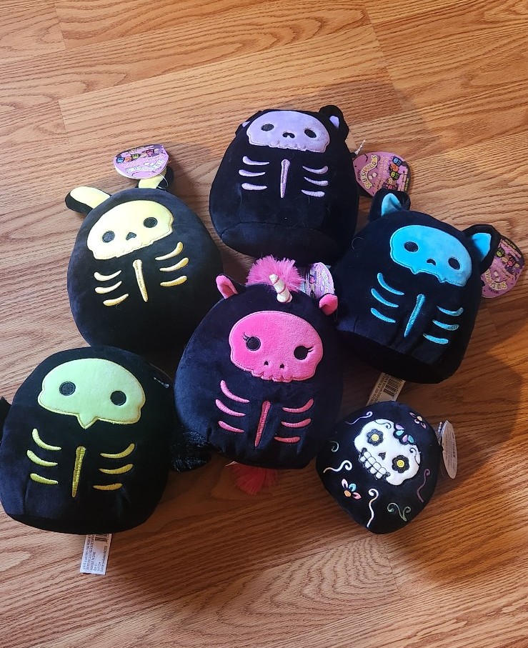 Skeleton Squishmallows
