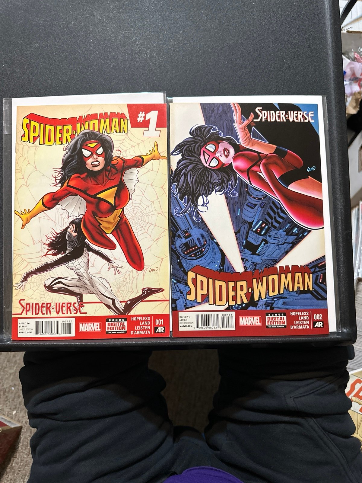 Marvel comics spider women issues 1-10