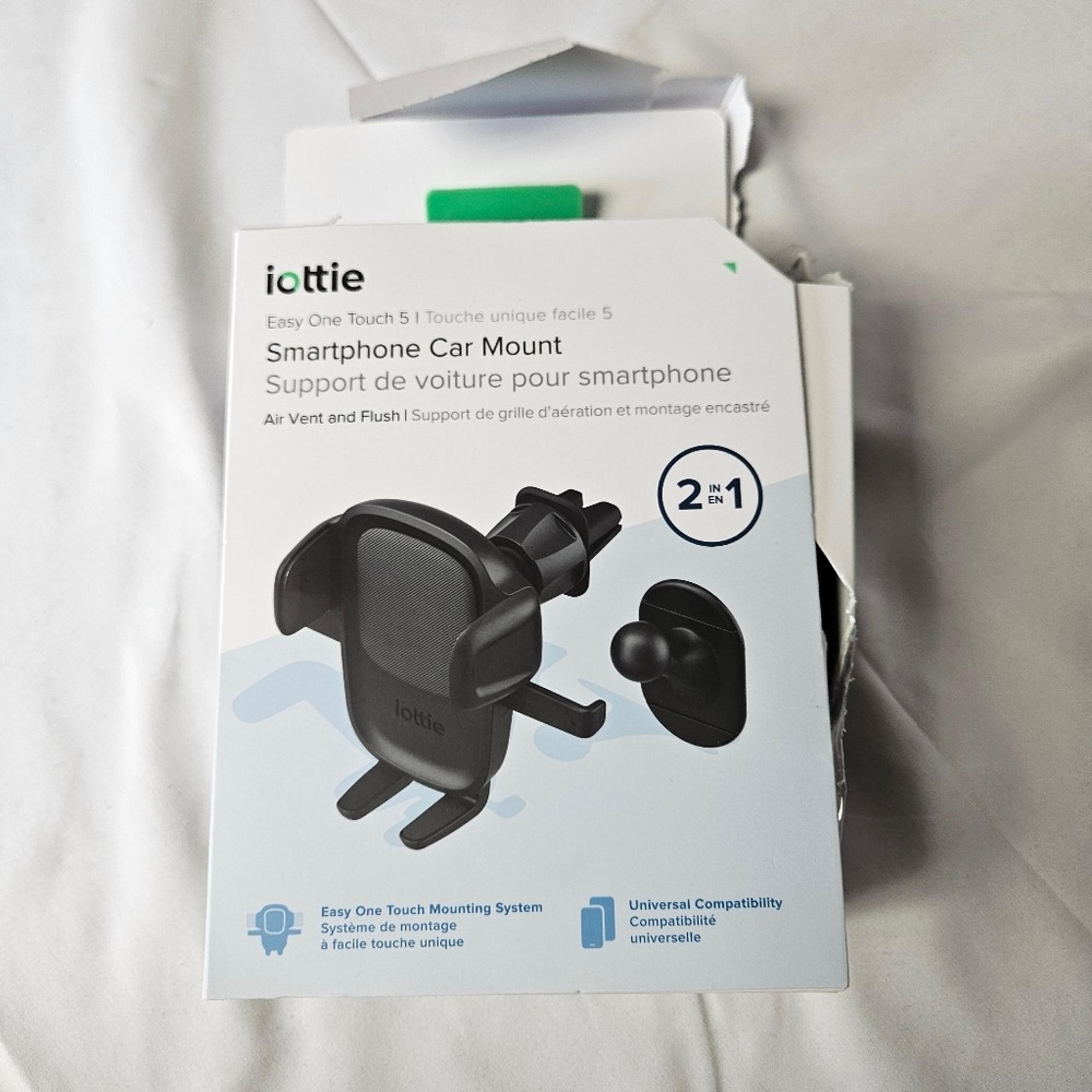 Iottie Black Smartphone Car Mount
