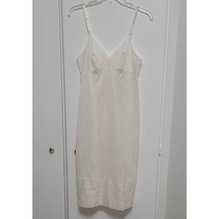 Vintage Gossard Artemis Nightgown Women's Size 34 Ivory Cream Color, 40 long
