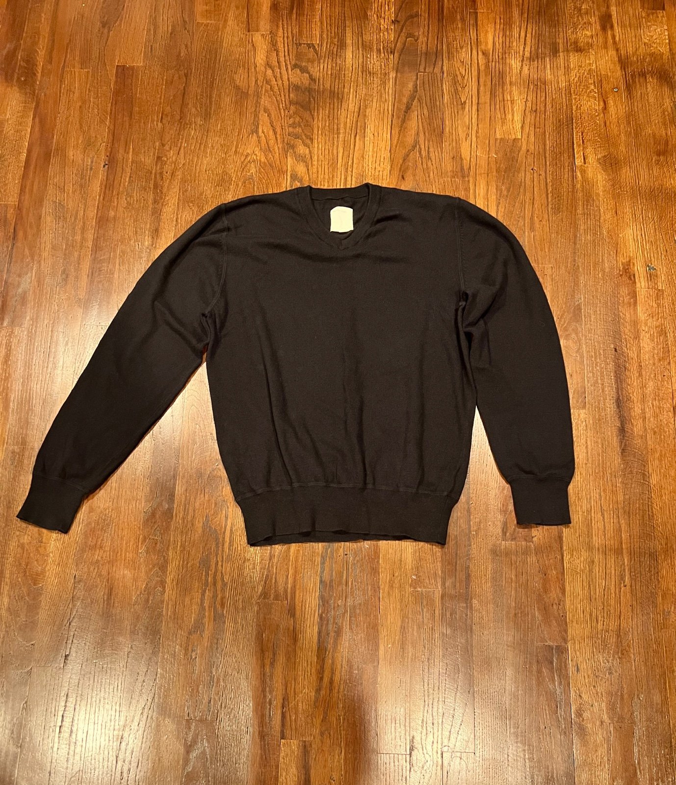 Life/After/Denim Men's V Neck Pullover Sweater