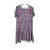 Lilly Pulitzer Women's Short Sleeve Jodee Mini Dress Size Medium Blue Pink NWT