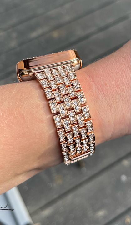 Only Band Metal Strap for Apple Watch Band Series 7 8 SE 41mm Stainless Steel