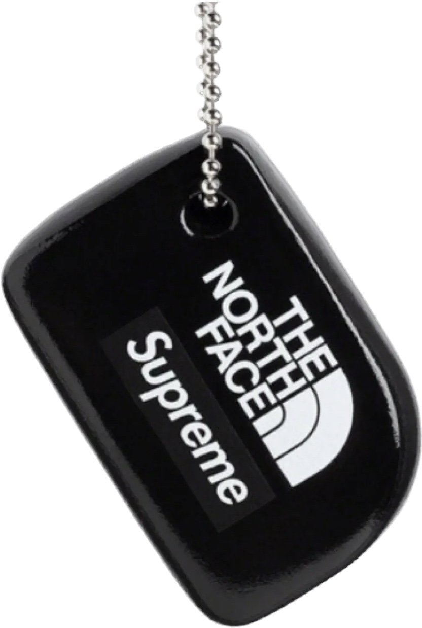 Supreme X The North Face Floating Keychain Floatie SS20 Black New In Bag