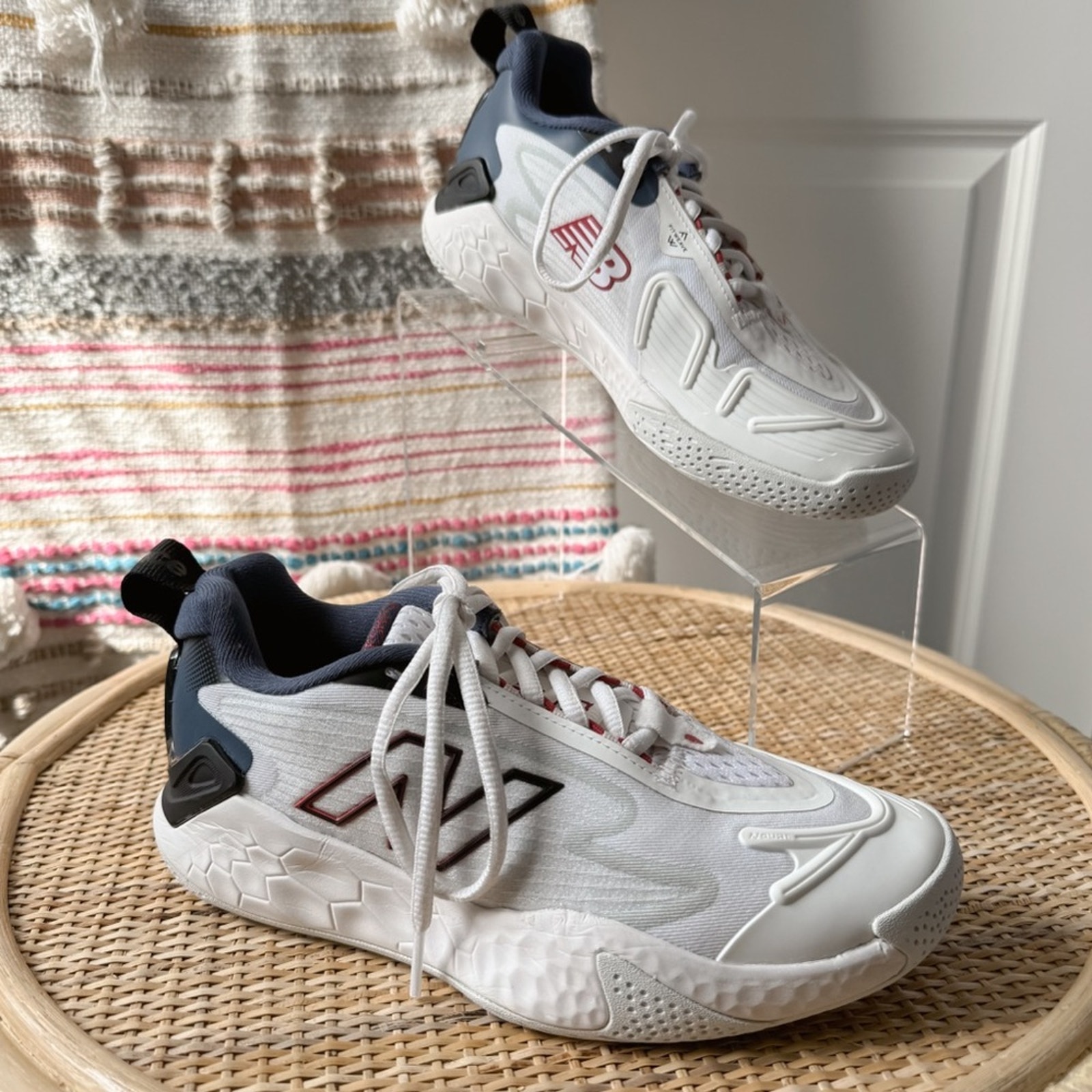 New Balance Fresh Foam X CT-Rally White With Astro Dust Tennis Shoes Women’s 6