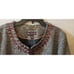 Dana Buchman Sz 14 Signature Blazer Jacket Brown Beaded Embellished Gold Thread