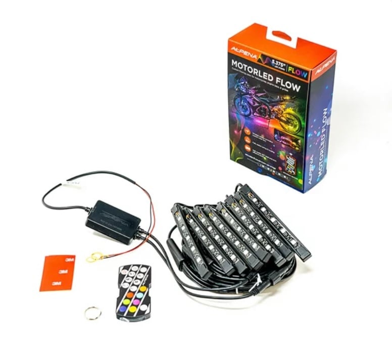 NEW Alpena Motor LED Flow Exterior Universal for Cars & Motorcycles LED Strips