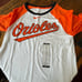 Nike/ Orioles woman’s XS long sleeve top NWT Firm Price