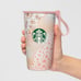 2025 Starbucks Japan SAKURA Strap Cup Shape Stainless Steel Bottle Layered 355ml