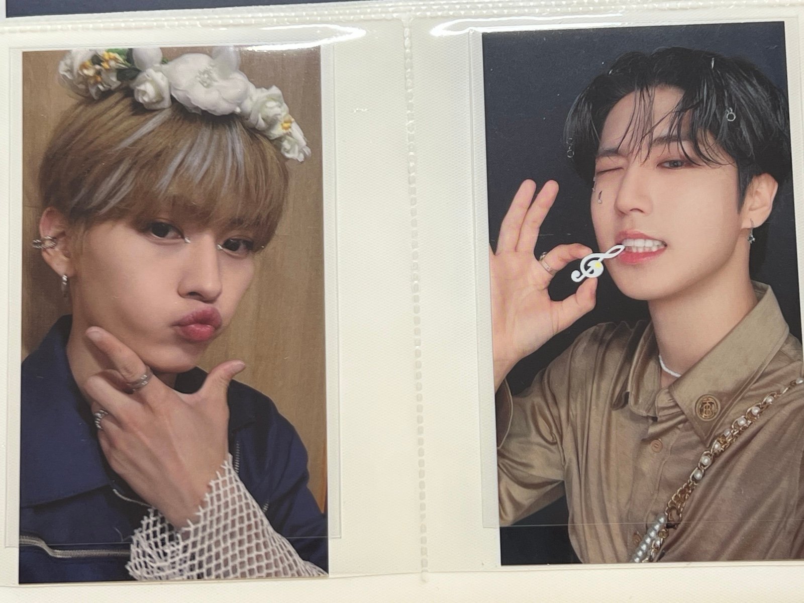 Minsung THESOUND Limited A Han and SCARS B LEEKNOW Photocard