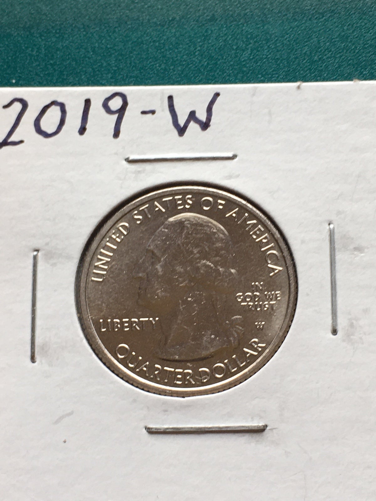 2019 W Massachusetts Quarter