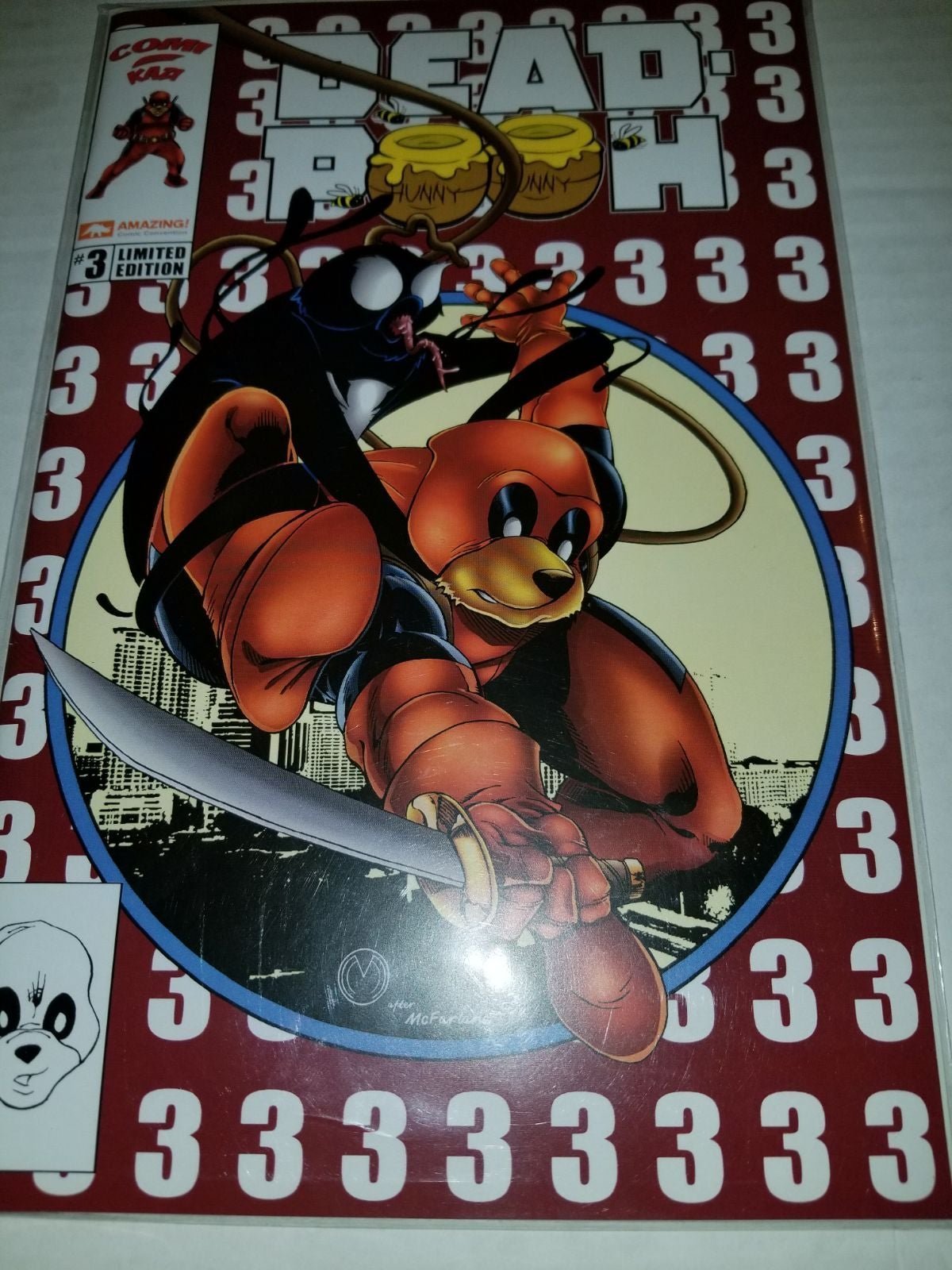Dead-Pooh #3 - Con Exclusive - Amazing Spider-Man 300 - Homage Cover