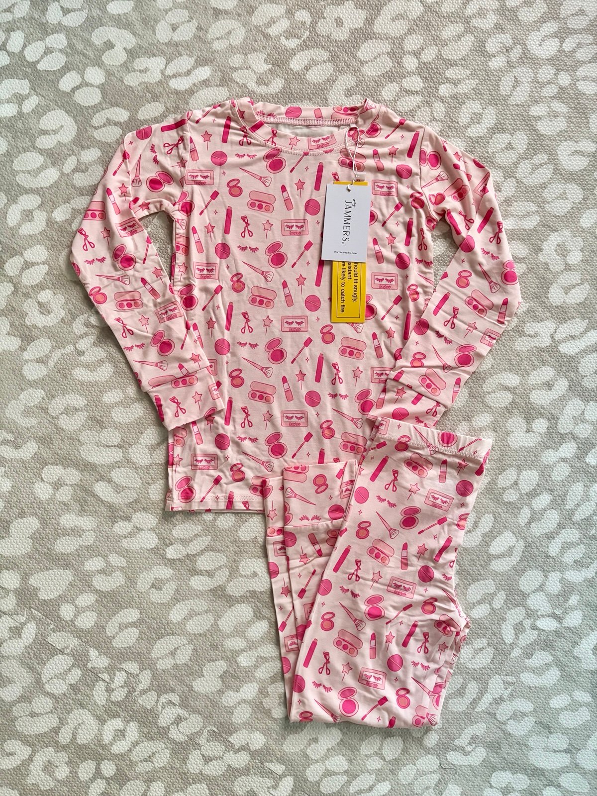 In my Jammers girls 6 glam pajamas