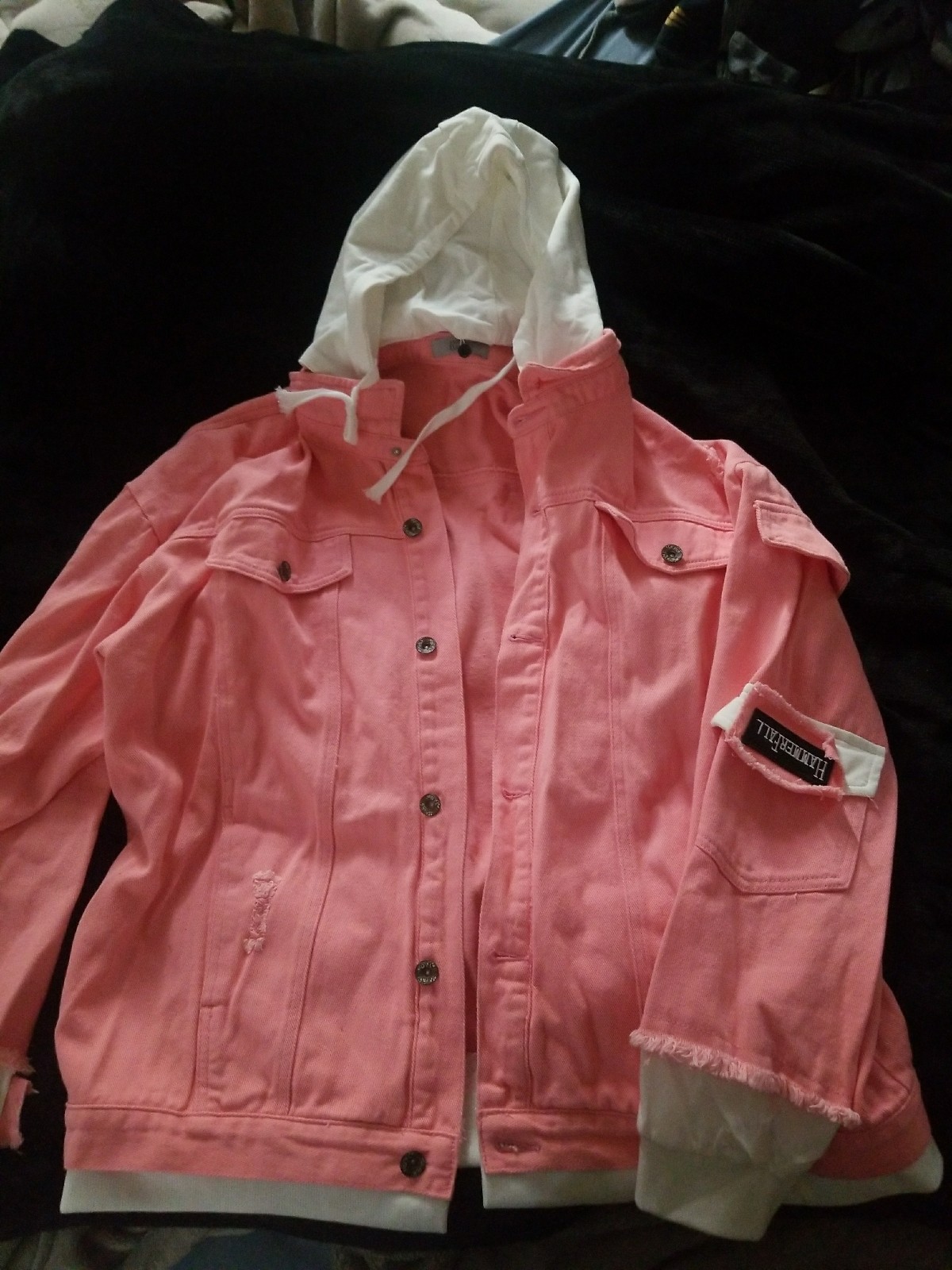 POLO MANO PINK JEAN JACKET