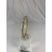 VTG XL 8.25 Ross Simons 925 Sterling Gold Vermeil Diamonds Bracelet