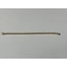 VTG XL 8.25 Ross Simons 925 Sterling Gold Vermeil Diamonds Bracelet